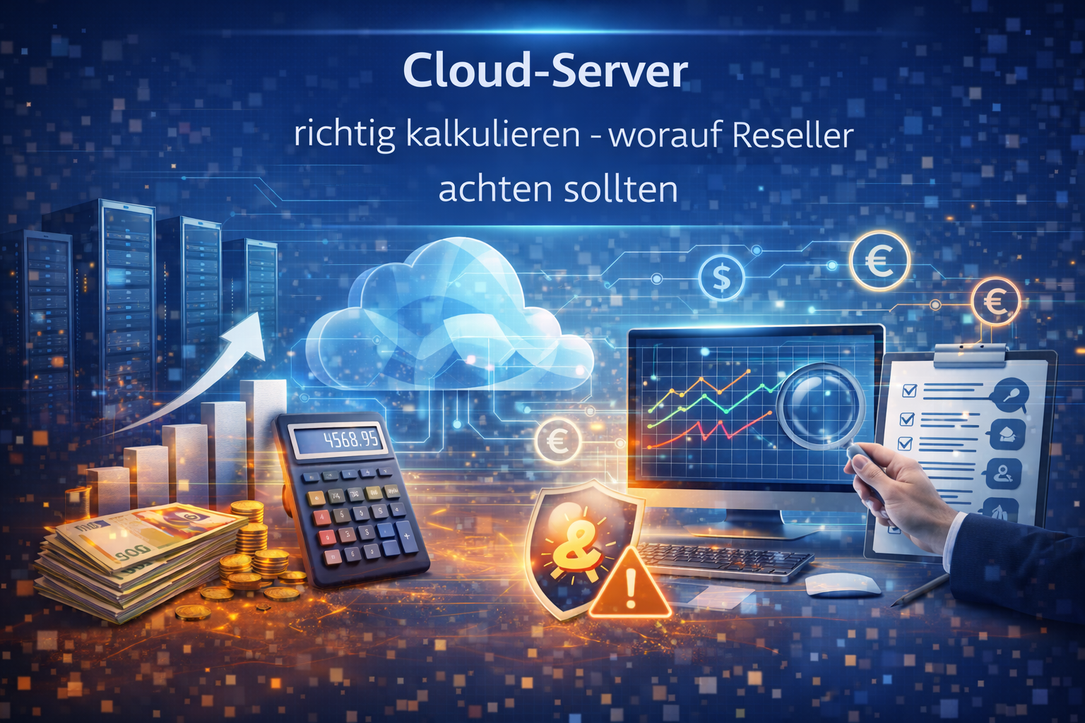 Cloud-Server richtig kalkulieren – worauf Reseller achten sollten
